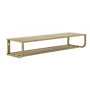 Nordal - Shelf, metal, gold, S