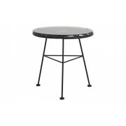 Nordal - ALBA garden table, black