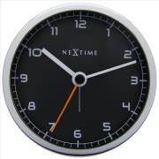 NeXtime - Company Alarm, Väggklocka, Svart/Metall