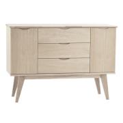 Rowico Home - Filippa sideboard 122 vitpigmenterad ek