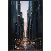 NFG - BILDE In the City,80x120, glas m ram