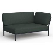 Houe, Level lounge sofa alpine heritage right corner aluminium