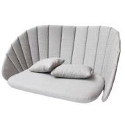 Cane-Line, Peacock 2-Pers. Soffa Dynset Light Grey
