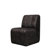 Riviera Maison, Dazzle Matstol sammet- grimaldi grey