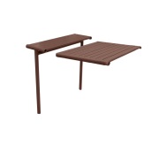 Cane-line, Bliss matbord tilläggsplatta inkl ben Desert red aluminium