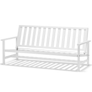 Fri Form, Soffa 3-Sits Vit Alu