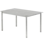 Muuto, Linear Steel Matbord 140X75 cm Warm Galvanized Steel