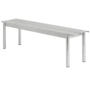 Muuto, Linear Steel Bänk 170x34 cm Warm Galvanized Steel