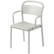 Muuto, Linear Steel Karmstol - Grey