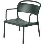 Muuto, Linear Steel Fåtölj Dark Green
