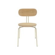 Umage, Curious Matstol Ek/Mässing Summer Shine