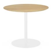 Ethnicraft, Blend Skiva till Matbord Lackad Ek Ø90 cm