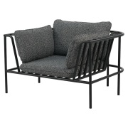 Brafab, Collier fåtölj Svart / Teddy black