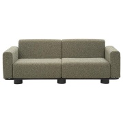 Brafab, Bolster soffa Antracit / Teddy Verde