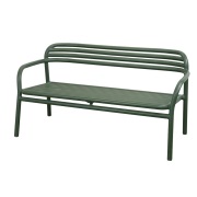 Cane-line, Bliss soffa, stapelbar Dark green, aluminium