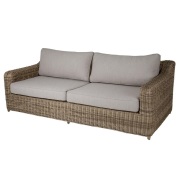 Brafab, Glendon 3-sits soffa  Rustic / Beige