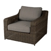 Brafab, Glendon fåtölj  Dark brown / Soft moose