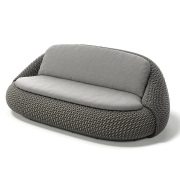 Dedon, ATOLO 2-sits soffa C3E verdraut onyx 0228 pine silver 0229