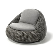 Dedon, ATOLO loungestol C3A verdraut onyx 0228 pine silver 0229