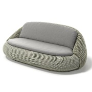 Dedon, ATOLO 2-sits soffa C3E forest light 0220 spring mist 0221