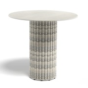 Dedon, MYMI bistro bord, Ø 80 cm, keramisk bordsskiva DLN lipari 0304 ...