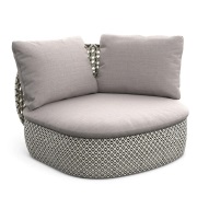 Dedon, MDEAR vänster modul DGD pepper bold 0113 pepper touch 0238