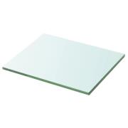 vidaXL Hyllplan glas genomskinlig 20x25 cm