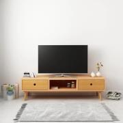 vidaXL TV-bänk 120x35x35 cm massiv furu