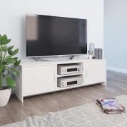 vidaXL Tv-bänk vit 120x30x37,5 cm konstruerat trä