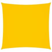 vidaXL Solsegel oxfordtyg fyrkantigt 7x7 m gul