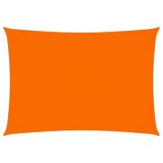 vidaXL Solsegel oxfordtyg rektangulärt 2x4 m orange