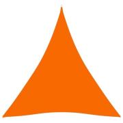 vidaXL Solsegel oxfordtyg trekantigt 6x6x6 m orange