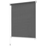 vidaXL Rullgardin utomhus 160x140 cm antracit