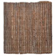 vidaXL Vindskydd bark 400x170 cm