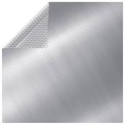 vidaXL Poolskydd silver 260x160 cm PE