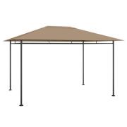 vidaXL Paviljong 384x281x270 cm taupe 180 g/m²