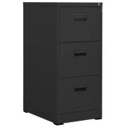 vidaXL Dokumentskåp antracit 46x62x102,5 cm stål