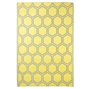 Esschert Design Utomhusmatta 182x122 cm hexagon