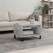 vidaXL Soffbord betonggrå 60x50x40 cm konstruerat trä