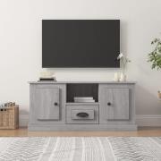 vidaXL Tv-bänk grå sonoma 100x35,5x45 cm konstruerat trä