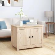 vidaXL Soffbord 71x49x55 cm massiv furu