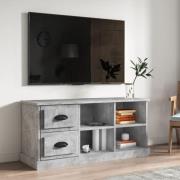 vidaXL TV-bänk betonggrå 102x35,5x47,5 cm konstruerat trä