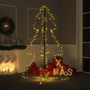 vidaXL Ljuskon för julgran 200 LED inne/ute 98x150 cm