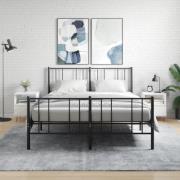 vidaXL Sängbord 2 st vit högglans 40x35x50 cm konstruerat trä