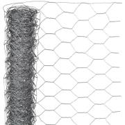 Nature Ståltrådsnät hexagonalt 1x10 m 40 mm galvaniserat stål