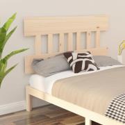 vidaXL Sänggavel 153,5x3x81 cm massiv furu