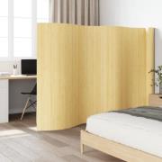 vidaXL Rumsavdelare ljus naturlig 165x800 cm bambu