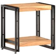 vidaXL Sidobord 40x30x40 cm massivt akaciaträ