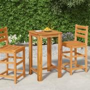 vidaXL Ståbord för utomhusbruk 60x60x105 cm massiv akacia