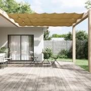 vidaXL Markis vertikal beige 60x360 cm oxfordtyg